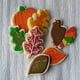 thumbnail image 4 of Juego de cortadores de galletas para Acción de Gracias - 8 moldes de acero inoxidable para galletas, masa, chicles - pavo, hoja de arce, castaños - acero 430 de grado alimentario, 4 of 9
