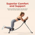 thumbnail image 5 of Sunny Health & Fitness Core Glider Ab Waist Trainer Machine - Ab & Core Slides, 5 of 7