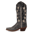thumbnail image 3 of Laredo Womens Serenade Patriotic Snip Toe Pull On Cowboy  Mid Calf Boots, 3 of 5