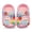 Pink, variant on Kids Cute Bunny Clogs Toddler Cute Garden Shoes, Soft Slippers for Beach Pool Shower, Breathable Hollow Sandals with Adjustable Strap White 4-5 Years