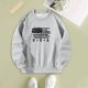 thumbnail image 4 of Jersey informal, sudadera de moda para mujeres y hombres, sudadera ligera suave, Tops, jersey de cuello redondo para fiesta, caminar a casa, otoño , xxl, 4 of 9