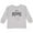 Athletic Heather, variant on It's Home- State of Nevada Outline Distressed Text Boys or Girls Long Sleeve Toddler T-Shirt