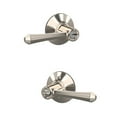 thumbnail image 2 of SCHLAGE F51A DMP 618 PLY Dempsey Lever with Plymouth Trim Keyed Entry Lock, Polished Nickel, 2 of 5