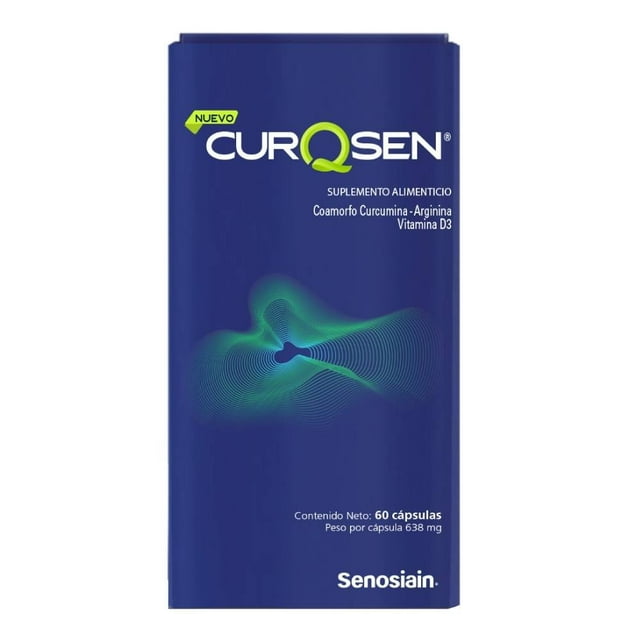 Suplemento alimenticio Curqsen 638 mg 60 cápsulas