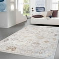 thumbnail image 7 of Pasargad Home Oushak 9' x 12' Hand-Knotted Wool Light Blue Rug - All Ages, Indoors, 7 of 7