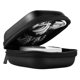 thumbnail image 1 of Injueey Estuche negro para auriculares Práctico bolsillo de malla Protección contra lluvia y derrames Línea de datos Caja de embalaje Cables de audio/vídeo, 1 of 6