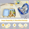 thumbnail image 5 of Canddidliike 2 Pieces Kids Luggage Sets with Backpack and Suitcase for Travel, Kids Luggage with Wheels, Riding Suitcase for Kids, 5 of 10