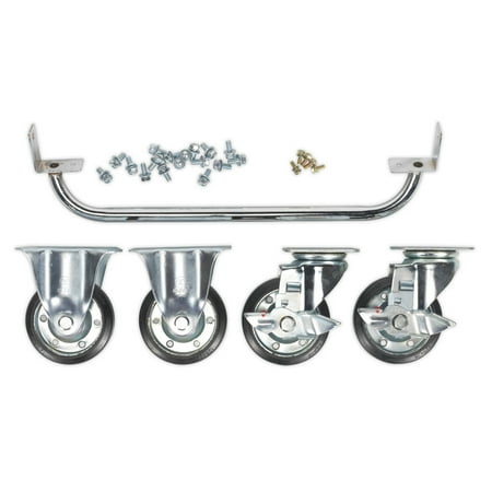 

Sealey Api565Kit Industrial Handle And Wheel Kit For 565Mm Cabinets