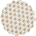 thumbnail image 3 of C&F Home Sandbridge Stars Round Placemat Set of 6 Cotton Quilted Coastal Beach Reversible Machine Washable Table Top Table Linens 17" X 17" Round Placemat Set of 6 White, 3 of 6
