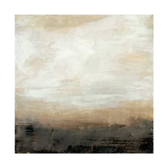 Jennifer Goldberger 'Umber Land I' Canvas Art