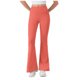 thumbnail image 1 of Pincandy Women's Solid Color High Waist Elastic Waist Yoga Pants, Flared Hem, Casual & Fitness Activities, 1 of 4