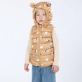 thumbnail image 6 of URMAGIC Baby Toddler Hooded Vest Winter Warm Puffer Sleeveless Jacket Waistcoats 6-12 Months, 6 of 13