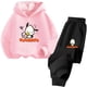 thumbnail image 5 of Conjunto de sudadera con capucha deportiva para niños y niñas de 3 a 14 años con estampado de dibujos animados de Pochacco Trucksuit de Fahion, 5 of 5
