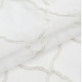 thumbnail image 5 of Dainty Home Springfield Contemporary 3D Embroidered Textured Designed Sheer Curtain Panel for Bedroom Grommet Drape/Drapery Single Panel 1 Panel W54 x 84 inches in Champagne, 5 of 5
