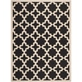 thumbnail image 3 of Safavieh Courtyard Tapis Intérieur Extérieur Noir - 9 Pieds x 12 Pieds, 3 of 4