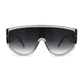 thumbnail image 1 of Hommes Incurvés Haut Grand Bouclier Racer Lunettes de Soleil Ardoise Fumée, 1 of 4