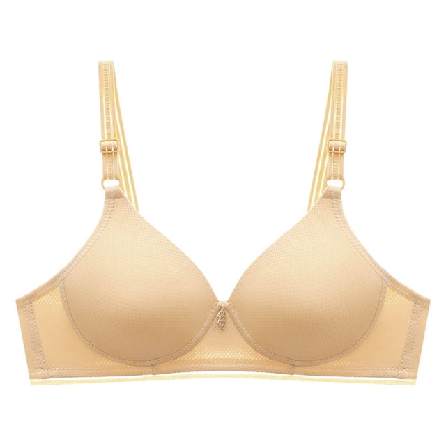 WILLBEST Brasieres Comodos Para Mujer Sujetador Con Aros Y Encaje Sexy Para Mujer, Con Copa Moldeadora Y Tirantes Ajustables En La Espalda, Talla Grande 442
