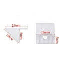thumbnail image 2 of Hongchun 300pcs Drawer Repair Shims with Screws Back Panel Connector Bracket, 2 of 5