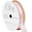 Pink, variant on Offray Ribbon, White 5/8 inch Sheer Ribbon, 9 feet, Garbo