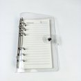 thumbnail image 2 of Libreta de hojas sueltas de PVC, libreta de seis agujeros, A5A6A7, libreta de hojas sueltas transparente, cuaderno de viaje, 2 of 5