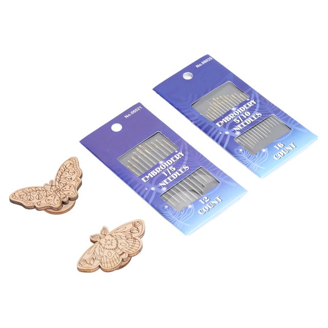 Needle Minder, Beechwood Needle Minder Set Premium Material Dual System Organized Efficient Versatile Application Needles Set for Sewing