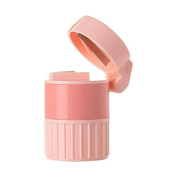 ShenFei Pink 2 Pieces Pill Cutter, Pill Crusher And Pill Crusher Pill