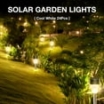 thumbnail image 6 of BLITZWILL Solar Lights Outdoor, 24Pack LED Waterproof Pathway Lights for Garden, Landscape, Path, Yard, Patio, Warm White, 6 of 10
