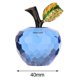 thumbnail image 2 of Adornos de esculturas de esculturas de frutas de cristal para comedor, 2 of 10