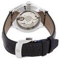 thumbnail image 3 of Baume & Mercier Clifton Baumatic COSC Automatic White Dial Black Leather Strap Date Mens Watch M0A10518, 3 of 4