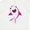 thumbnail image 4 of Inktastic Cute Shark, Little Shark, Pink Shark Boys or Girls Toddler T-Shirt, 4 of 5