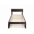 thumbnail image 4 of AFI Boston 14" Twin-XL Wood Platform Bed Frame with Twin-XL Trundle, Espresso, 4 of 7