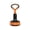 Orange, variant on Adjustable Flexible Magnetic Phone Grip and Stand with Powerful Suction Cup for Dashboard Desk Travel Stable Secure Hold