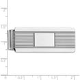 thumbnail image 3 of Sterling Silver Rhodium-Plated Money Clip (52 X 19) Made In United States qq33, 3 of 6