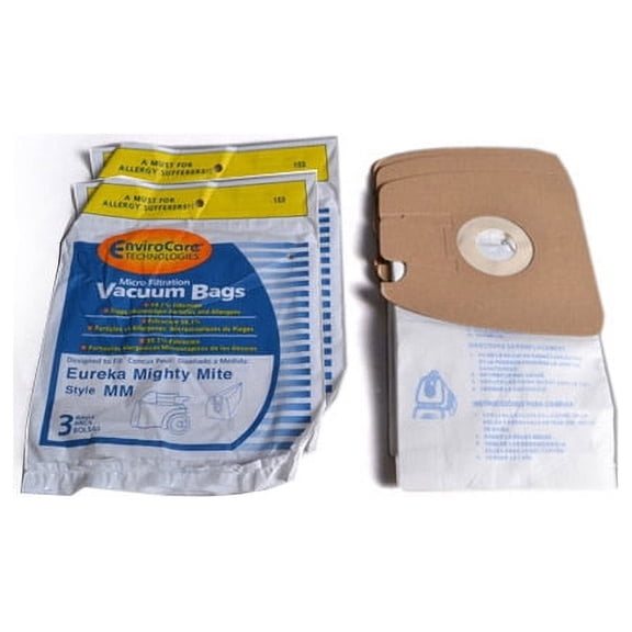 Replacement Part For Eureka Sanitaire Style MM, Mighty Mite 3 Canister Vacuum Cleaner 6 Paper Bags // 153