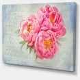 thumbnail image 3 of Design Art - Pivoines Roses dans un Vase Blanc, 3 of 4