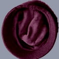 thumbnail image 6 of Prolriy Winter Hats for Women, Women's Woolen Knitted Warm Basin Hat Padded Cotton Hat Womens Hats Purple, 6 of 6