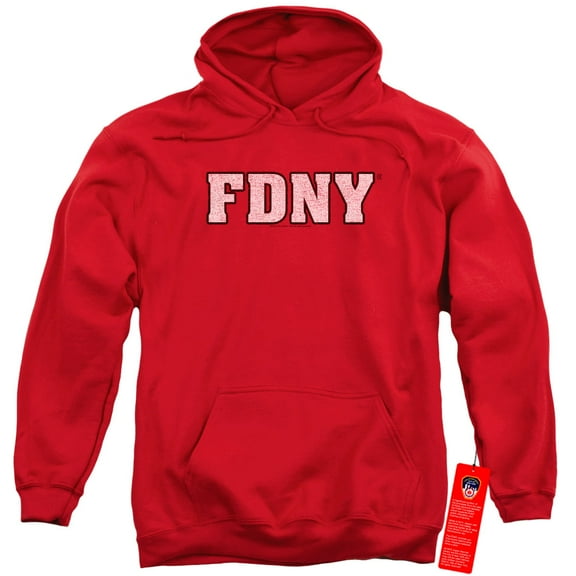 New York City - Fdny - Pull-Over Hoodie - Small