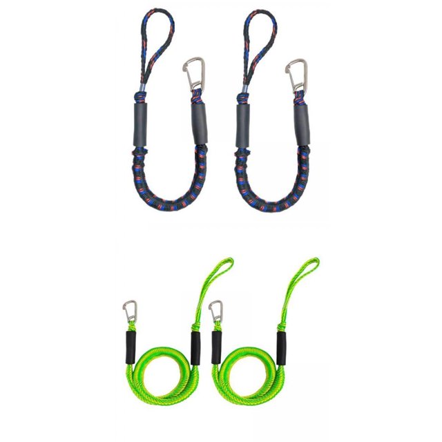 Elásticas para Muelles shamjiam 4 Pies para Anclas de Kayaks de barco