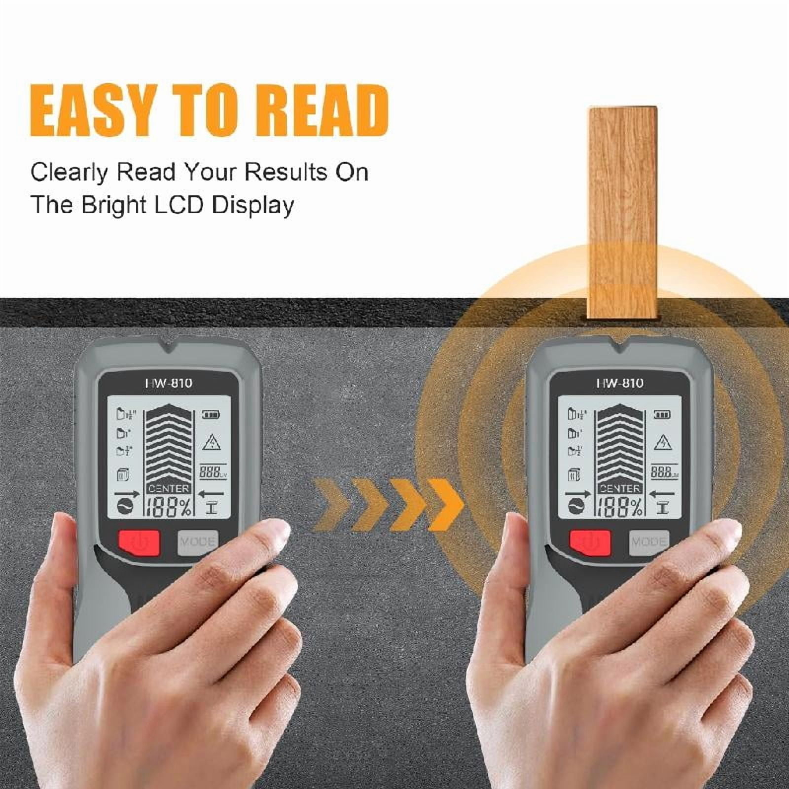 Handheld Wall Scanner Detector for Metal Wood and AC Wire Ideal for Home Use