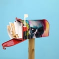 thumbnail image 6 of Naloa Modern Abstract Colorful Skull A Mailbox Covers Magnetic Post Box Cover Post Letter Box Cover Garden Decor-21x18 in, 6 of 8