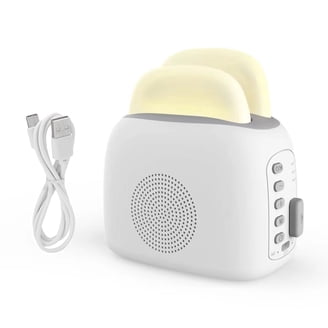 SNOOZ Pro - Macchina intelligente per il rumore bianco e custodia da viaggio, ventola interna reale, rumore bianco senza looping, tono e volume regolabili, telecomando basato su app e timer di