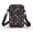 Festive Lights Pattern, variant on HELLHERO Snowman Bell Crossbody Sling Bags for Men, Women Adjustable Strap Crossbody Bags Polyester 2 Zippers