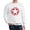 White, variant on CafePress - Distressed Red Star Sweatshirt - Crew Neck Sweatshirt