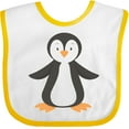 thumbnail image 3 of Inktastic Penguin Boys or Girls Baby Bib, 3 of 4