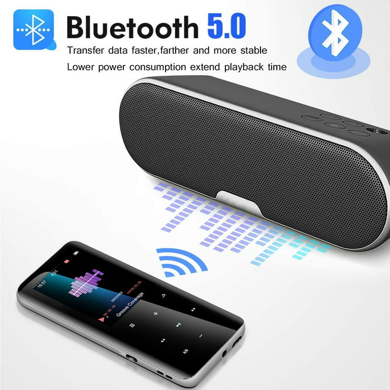 Telele 64GB Mp3 Player with Bluetooth 5.0 - Portable Digital