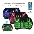 thumbnail image 2 of 2.4G Wireless i8 Mini Keyboard With Backlit and Li-ion battery air mouse remote, Black, 2 of 4