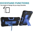 thumbnail image 4 of SOATUTO Case for Walmart Onn 7 Inch 1st / 2nd Gen Tablet, Heavy-Duty Drop-Proof and Shock-Resistant Rugged Hybrid Built-in Stand For Walmart Onn Tablet 7 Inch Model 100005206 / 100015685(Black+Blue), 4 of 6