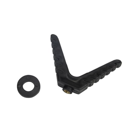 TOURBON Rest Sticker Camera Rack Plastic Tripod Accessories V Yoke-Black