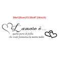 thumbnail image 2 of sweethay Pegatinas de pared con letras en inglés, paredes de PVC, decoración de ventanas, murales de bricolaje, papel tapiz, arte, calcomanías de Decoración del hogar 34x120cm sweethay HA072549-02, 2 of 6