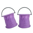 thumbnail image 2 of ULTNICE 2Pcs Paint Water Bucket for School Use Purple Easy Carrying Wash, 2 of 8